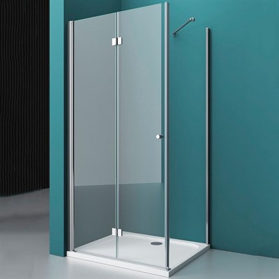 Душевой уголок BelBagno Albano 80х80 ALBANO-AS-1-80-C-Cr профиль Хром стекло прозрачное ALBANO-AS-1-80-C-Cr - фото 470062