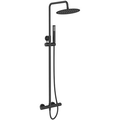 Душевая система BelBagno Uno UNO-DOCM-NERO Черная матовая UNO-DOCM-NERO - фото 470188