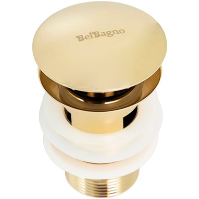 Донный клапан BelBagno BB-SAT-ORO Сlick-Сlack Золото BB-SAT-ORO - фото 470214