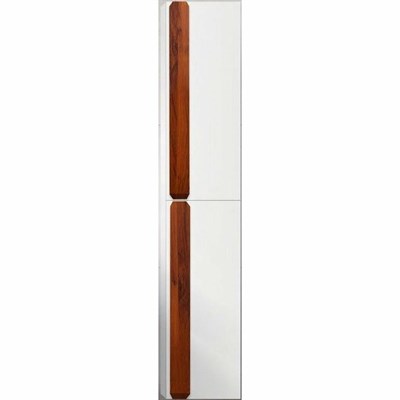 Шкаф пенал BelBagno Aurora 33 R AURORA-1600-2A-SC-PB-P-R подвесной Pietra Bianca без ручек AURORA-1600-2A-SC-PB-P-R - фото 470487