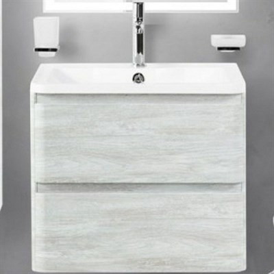 Тумба под раковину BelBagno ALBANO-600-2C-SO-RVB подвесная Rovere Vintage Bianco ALBANO-600-2C-SO-RVB - фото 470675