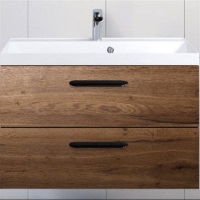 Тумба под раковину BelBagno Aurora 80 AURORA-800-2C-SO-RT подвесная Rovere Tabacco - фото 470708