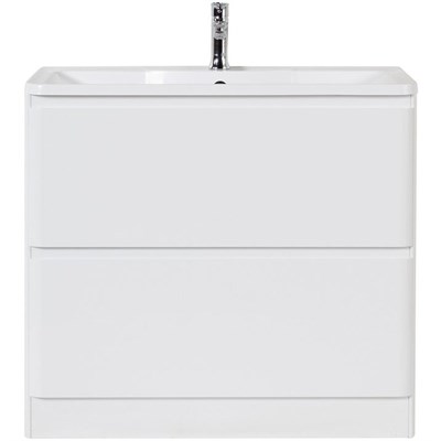 Тумба под раковину BelBagno Albano 90 ALBANO-900-2C-PIA-BL Bianco Lucido ALBANO-900-2C-PIA-BL - фото 470719