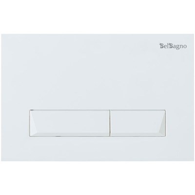 Клавиша смыва BelBagno Marmi BB009-MR-BIANCO Белая BB009-MR-BIANCO - фото 471052