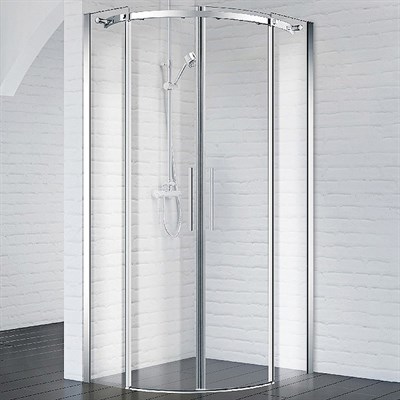Душевой уголок BelBagno Acqua 100x100 ACQUA-R-2-100-C-Cr профиль Хром стекло прозрачное ACQUA-R-2-100-C-Cr - фото 471103