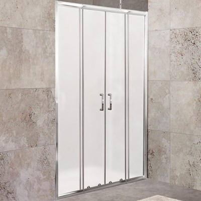 Душевая дверь BelBagno Unique 180 UNIQUE-BF-2-150/180-M-Cr профиль Хром стекло матовое UNIQUE-BF-2-150/180-M-Cr - фото 471132