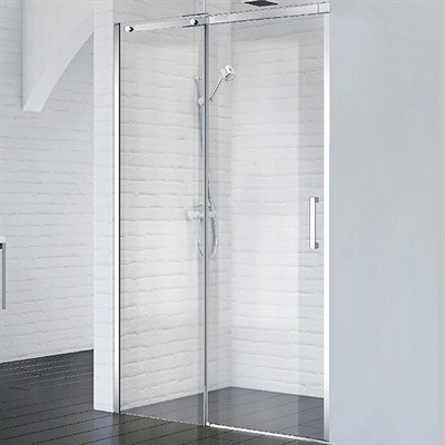 Душевая дверь BelBagno Acqua 140 ACQUA-BF-1-140-C-Cr профиль Хром стекло прозрачное - фото 471143