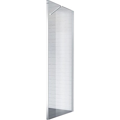 Душевая стенка BelBagno Marmi 90 MARMI-90-FIX-C-Cr профиль Хром стекло прозрачное MARMI-90-FIX-C-Cr - фото 471222