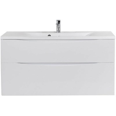 Тумба под раковину BelBagno Marino 120 MARINO-H60-1200-2C-SO-BL-P подвесная Bianco Lucido MARINO-H60-1200-2C-SO-BL-P - фото 471453
