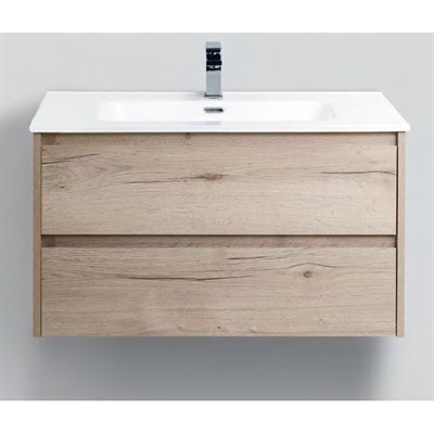 Тумба под раковину BelBagno Kraft 90 KRAFT-900-2C-SO-RGB подвесная Белый дуб Галифакс KRAFT-900-2C-SO-RGB - фото 471536