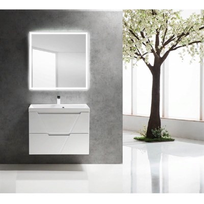Тумба под раковину BelBagno Vittoria 80 Белая/Bianco Lucido VITTORIA-800-2C-SO-BL - фото 471615