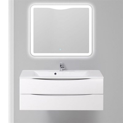 Тумба под раковину BelBagno Marino 120 подвесная Bianco Lucido MARINO-1200-2C-SO-BL-P - фото 471640