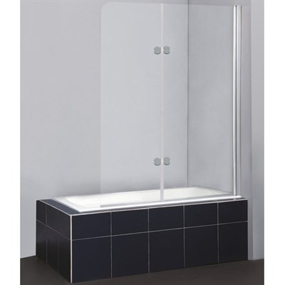 Шторка на ванну BelBagno Sela V-21 120 профиль Хром стекло прозрачное SELA-V-21-120/140-C-Cr - фото 471663