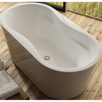 Акриловая ванна BelBagno BB407-1600-800 160х80 без гидромассажа BB407-1600-800 - фото 471693