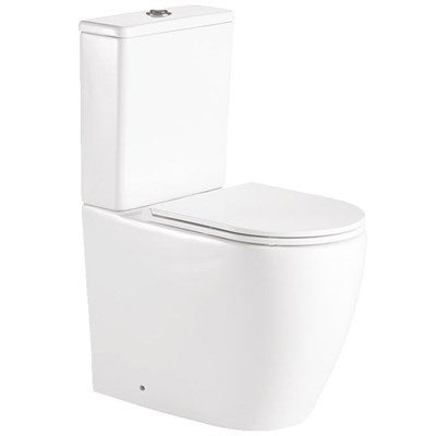 Унитаз компакт BelBagno Etna BB2157CPR без бачка и сиденья BB2157CPR - фото 471879