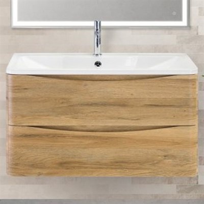 Тумба под раковину BelBagno ACQUA-900-2C-SO-RR подвесная Rovere Rustico ACQUA-900-2C-SO-RR - фото 472103