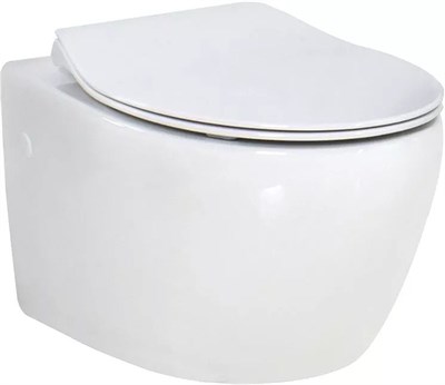 Унитаз BelBagno Prospero BB507B подвесной без сиденья BB507B - фото 472303