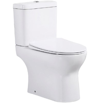 Унитаз компакт BelBagno Steam BB130CPR без бачка и сиденья BB130CPR - фото 472441