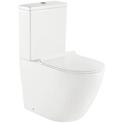 Унитаз компакт BelBagno Sfera-R BB2141CPR без бачка и сиденья BB2141CPR - фото 472462