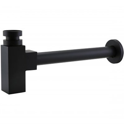 Сифон для раковины BelBagno BB-SMQ2-NERO Черный матовый BB-SMQ2-NERO - фото 472527