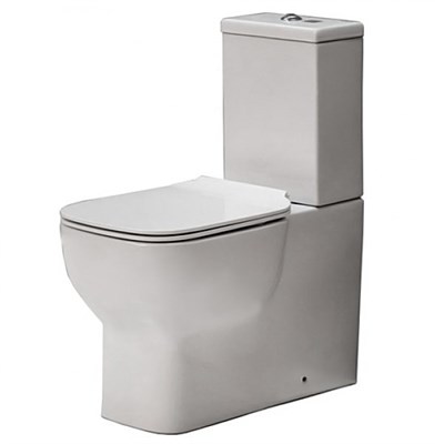 Чаша унитаза-компакт BelBagno Vaso BB127CP без бачка и сиденья BB127CP - фото 472554