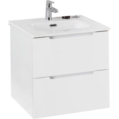 Тумба под раковину BelBagno ETNA 39-500/390-2C-SO-BL-P подвесная Bianco Lucido ETNA39-500/390-2C-SO-BL-P - фото 472604