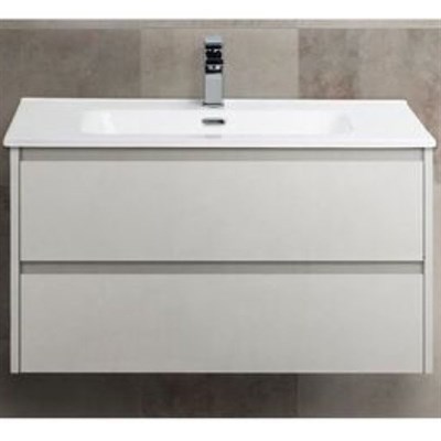 Тумба под раковину BelBagno Kraft 90 KRAFT-900-2C-SO-BO подвесная Bianco Opaco KRAFT-900-2C-SO-BO - фото 472779
