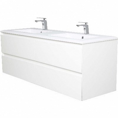 Тумба под раковину BelBagno Z 140 Z-1400-2C-SO-2-BO подвесная Bianco Opaco Z-1400-2C-SO-2-BO - фото 472811