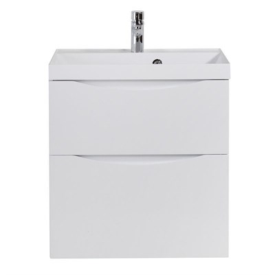 Тумба под раковину BelBagno Marino 90 MARINO-H60-900-2C-SO-BL-P подвесная Bianco Lucido MARINO-H60-900-2C-SO-BL-P - фото 472818