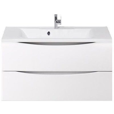 Тумба под раковину BelBagno Marino 75 MARINO-750-2C-SO-BL-P подвесная Bianco Lucido MARINO-750-2C-SO-BL-P - фото 472857