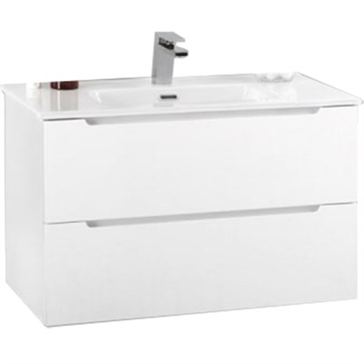 Тумба под раковину BelBagno ETNA 39-800/390-2C-SO-BL-P подвесная Bianco Lucido ETNA39-800/390-2C-SO-BL-P - фото 472872