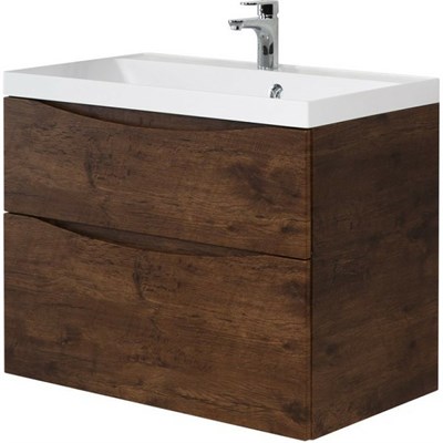 Тумба под раковину BelBagno Marino 100 MARINO-H60-1000-2C-SO-RW-P подвесная Rovere Moro MARINO-H60-1000-2C-SO-RW-P - фото 472949