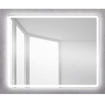 Зеркало BelBagno SPC-MAR 100 с сенсорным выключателем с подсветкой - фото 472992