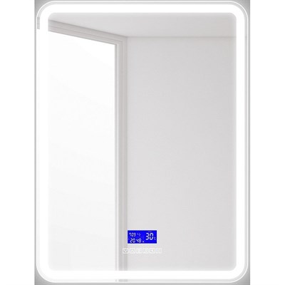 Зеркало BelBagno SPC-MAR-600-800-LED-TCH-RAD с подсветкой с сенсорным выключателем с bluetooth с термометром с радио SPC-MAR-600-800-LED-TCH-RAD - фото 473074