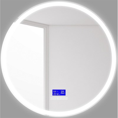 Зеркало BelBagno SPC-RNG-800-LED-TCH-RAD с подсветкой с сенсорным выключателем с bluetooth с термометром с радио SPC-RNG-800-LED-TCH-RAD - фото 473130