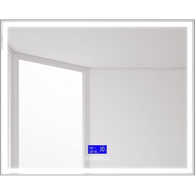 Зеркало BelBagno SPC-GRT-1000-800-LED-TCH-RAD с подсветкой с сенсорным выключателем с bluetooth с термометром с радио SPC-GRT-1000-800-LED-TCH-RAD - фото 473148