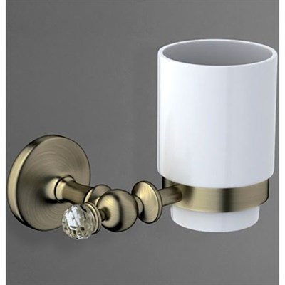 Стакан для зубных щеток Art&Max Antic Crystal AM-E-2668SJ Бронза AM-E-2668SJ-Br - фото 473661