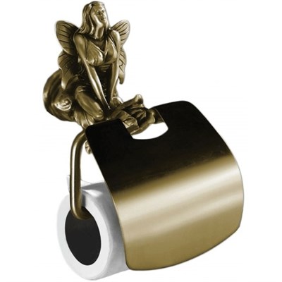 Держатель туалетной бумаги Art&Max Fairy AM-B-0989-B Бронза AM-B-0989-B - фото 473693