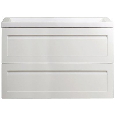 Тумба под раковину Art&Max AM-Platino-900-2C-SO-BM подвесная Белый матовый AM-Platino-900-2C-SO-BM - фото 474166
