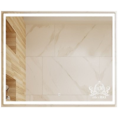 Зеркало Art&Max Monza AM-Mon-900-800-DS-F с подсветкой с сенсорным выключателем AM-Mon-900-800-DS-F - фото 474352
