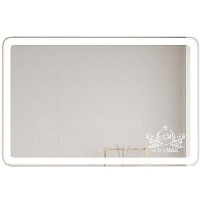 Зеркало Art&Max Latina AM-Lat-1000-800-DS-F с подсветкой с сенсорным выключателем AM-Lat-1000-800-DS-F - фото 474447
