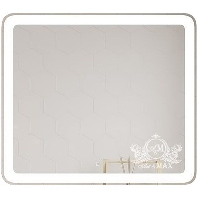 Зеркало Art&Max Latina AM-Lat-900-800-DS-F с подсветкой с сенсорным выключателем AM-Lat-900-800-DS-F - фото 474494