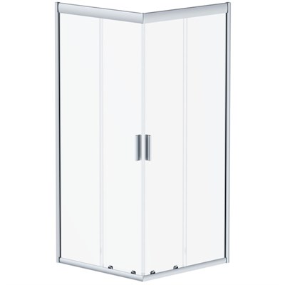 Душевой уголок Damixa Skyline 90x90 DX35WG-403-090MT профиль Хром матовый стекло прозрачное DX35WG-403-090MT - фото 475086
