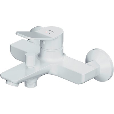 Смеситель для ванны AM.PM X-Joy F85A10033, Белый F85A10033 - фото 476731