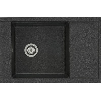 Мойка кухонная Акватон Делия 78 графит 1A715132DE210 1A715132DE210 - фото 477923