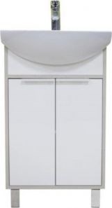 1A2124K1RIB90 Набор: 1A212401RIB90 Тумба-умывальник Рико 50/ 1WH207781 Раковина Смайл 50 1A2124K1RIB90 - фото 478293