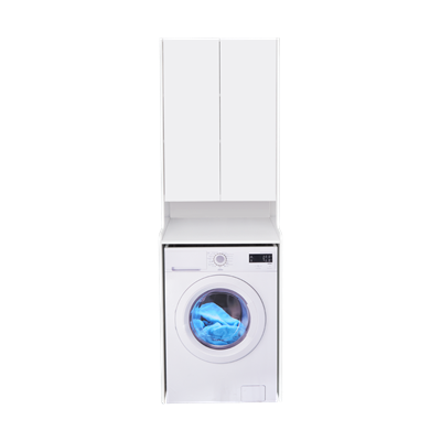 Шкафчик Aquaton Лондри белый, для стиральной машины 1A260503LH010 1A260503LH010 - фото 479589