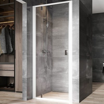 Душевая дверь Ravak Nexty NDOP1-80 03O40100Z1 профиль Белый стекло Transparent 03O40100Z1 - фото 479981