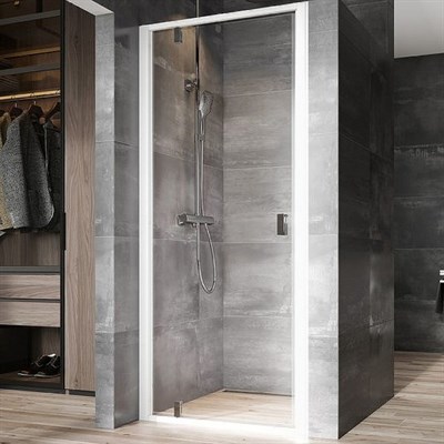 Душевая дверь Ravak Nexty NDOP1-90 03O70100Z1 профиль Белый стекло Transparent 03O70100Z1 - фото 480001