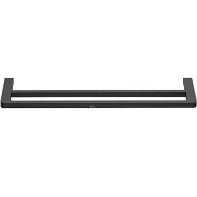Полотенцедержатель Ravak 10° X07P562 двойной Черный матовый X07P562 - фото 480185